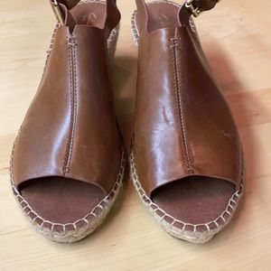 Clarks sandals.  Worn once.